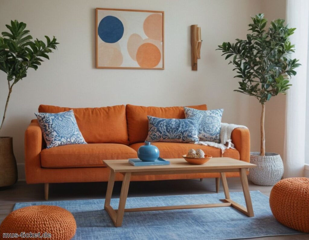 Welche Farbe passt zu Orange? » Farbenspiel für dein Zuhause
