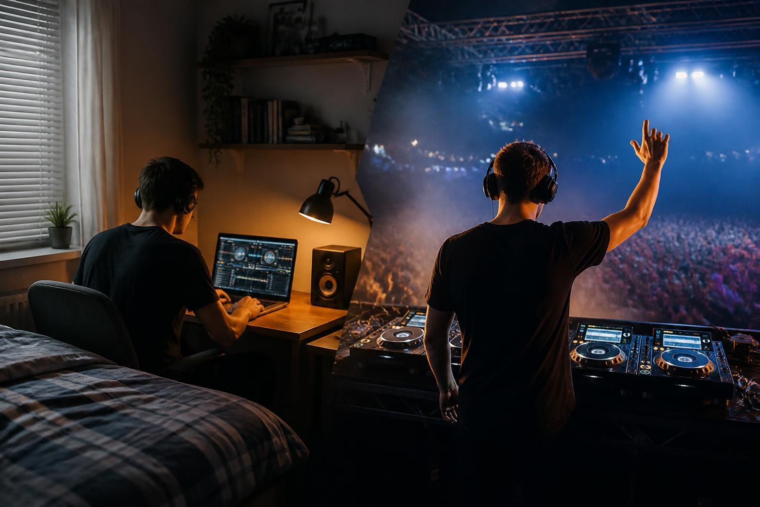 Vom Schlafzimmer auf die Bühne: so steigt man ins DJing ein